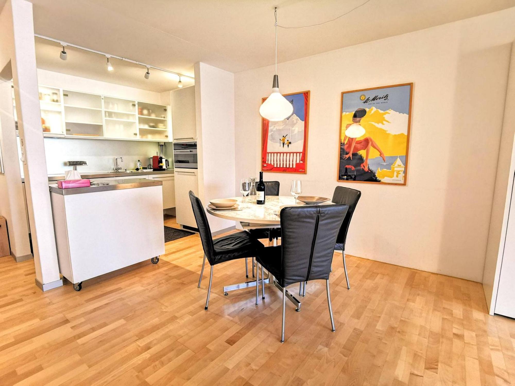 Sankt Moritz Spirit Piz Mezdi 15 Apartment ภายนอก รูปภาพ